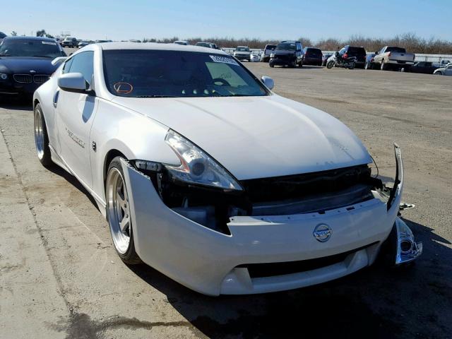 JN1AZ44E89M401439 - 2009 NISSAN 370Z WHITE photo 1