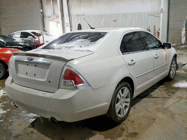 3FAHP08178R216649 - 2008 FORD FUSION SEL WHITE photo 4