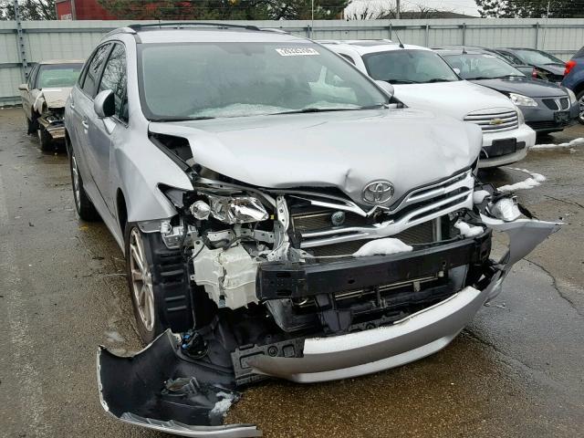 4T3ZA3BBXAU030866 - 2010 TOYOTA VENZA BASE SILVER photo 1