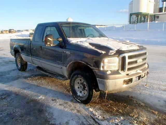 1FTSX31F4YED24897 - 2000 FORD F350 SRW S BLUE photo 1