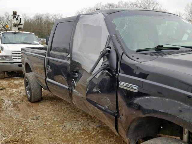 1FTWW31P26EC77640 - 2006 FORD F350 SRW S BLACK photo 9