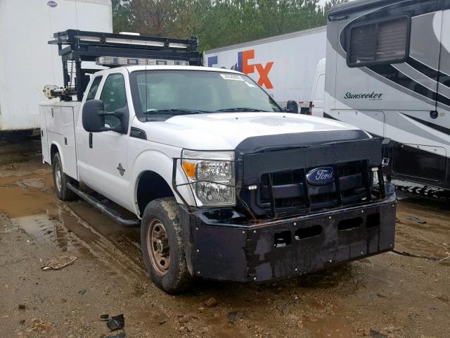 1FD7X2BT6EEB29296 - 2014 FORD F250 SUPER WHITE photo 1