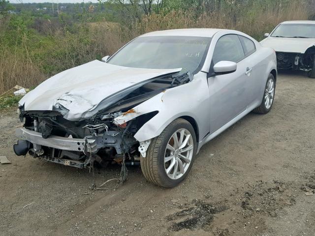 JN1CV6EL8BM261668 - 2011 INFINITI G37 SILVER photo 2