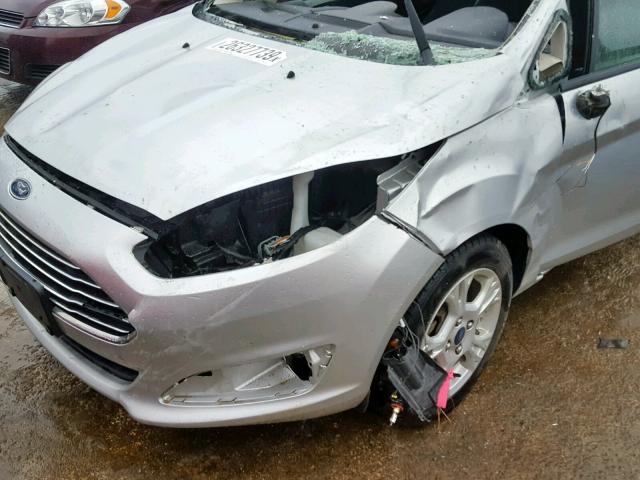 3FADP4EJ7FM115471 - 2015 FORD FIESTA SE SILVER photo 9