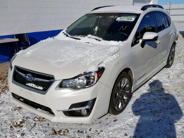 JF1GPAS66G8347058 - 2016 SUBARU IMPREZA SP WHITE photo 2