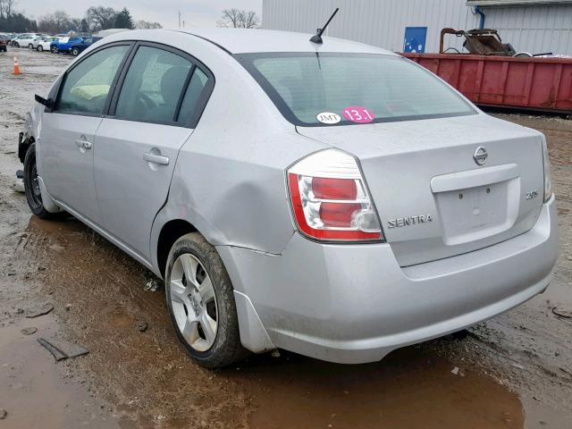 3N1AB61E27L625706 - 2007 NISSAN SENTRA 2.0 SILVER photo 3