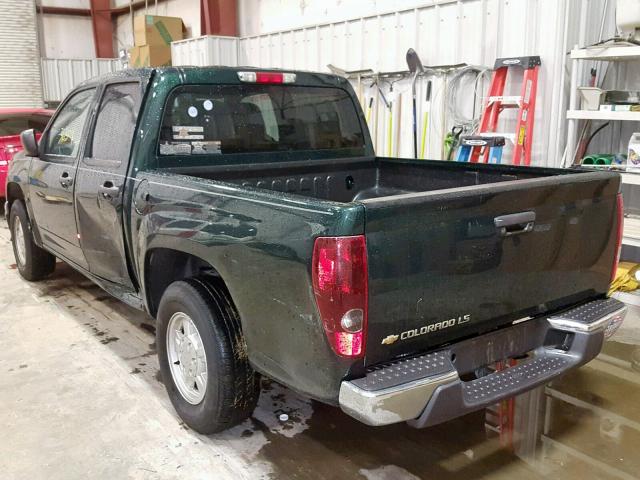 1GCCS138448170447 - 2004 CHEVROLET COLORADO GREEN photo 3