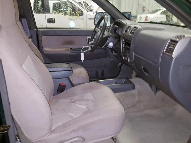 1GCCS138448170447 - 2004 CHEVROLET COLORADO GREEN photo 5