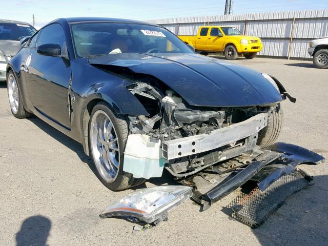 JN1AZ34D03T113381 - 2003 NISSAN 350Z COUPE BLACK photo 1