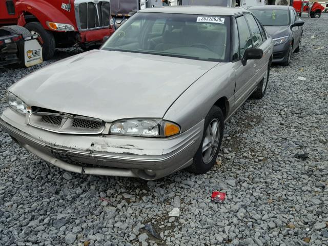 1G2HX52K1VH243761 - 1997 PONTIAC BONNEVILLE TAN photo 2