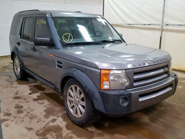 SALAE25428A447277 - 2008 LAND ROVER LR3 SE GRAY photo 1