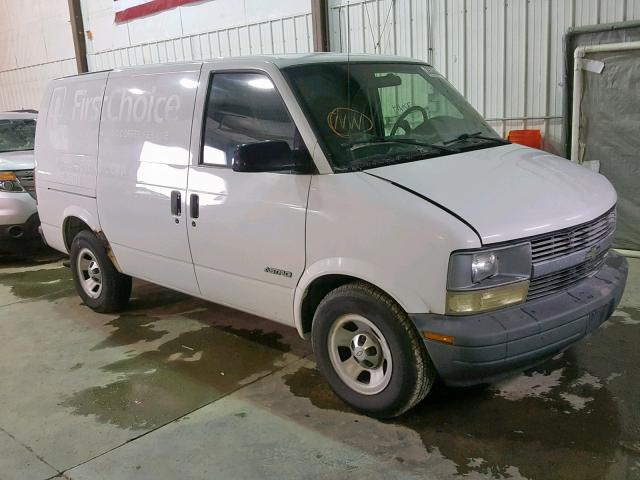 1GCDM19X42B106499 - 2002 CHEVROLET ASTRO WHITE photo 1