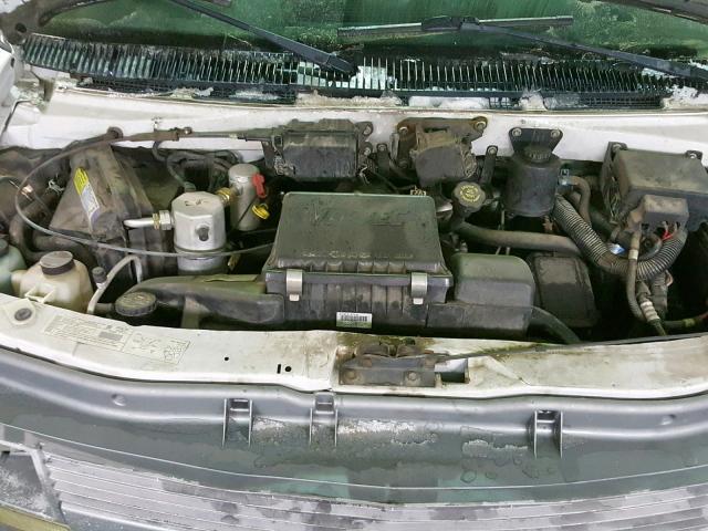 1GCDM19X42B106499 - 2002 CHEVROLET ASTRO WHITE photo 7