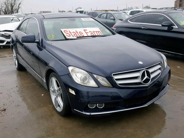 WDDKJ5GB7BF115968 - 2011 MERCEDES-BENZ E 350 BLUE photo 1