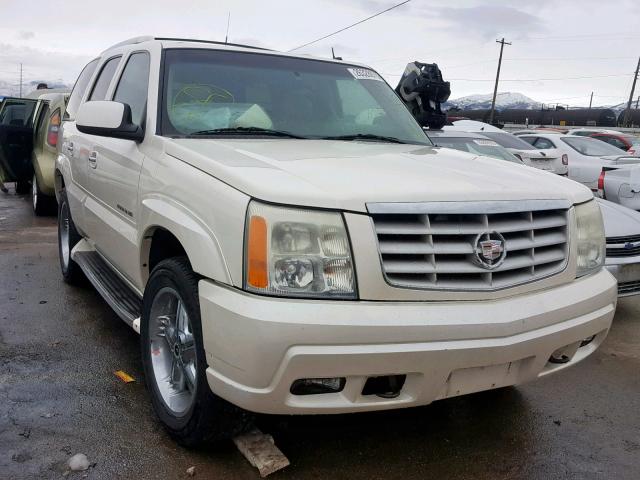 1GYEK63NX2R267309 - 2002 CADILLAC ESCALADE L WHITE photo 1