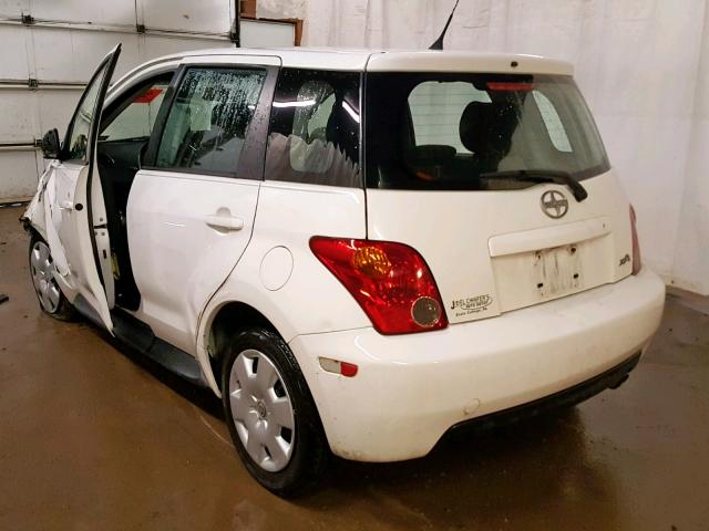 JTKKT624250091226 - 2005 TOYOTA SCION XA WHITE photo 3