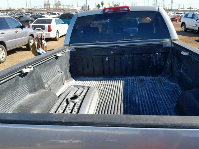 5TFLU52107X003101 - 2007 TOYOTA TUNDRA SILVER photo 6