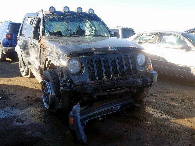 1J4GK38KX5W542642 - 2005 JEEP LIBERTY RE BLACK photo 1