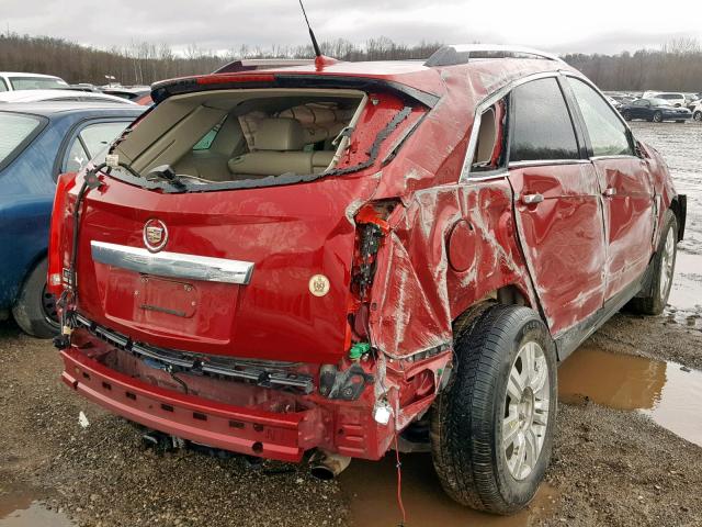 3GYFNAEY1BS589470 - 2011 CADILLAC SRX LUXURY BURGUNDY photo 4