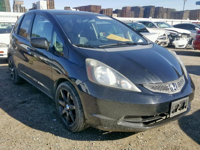 JHMGE8H38CS007007 - 2012 HONDA FIT BLACK photo 1