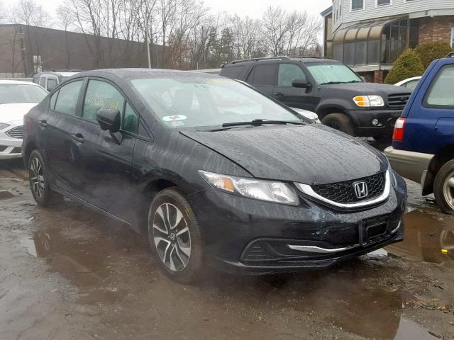 19XFB2F83FE214168 - 2015 HONDA CIVIC EX BLACK photo 1