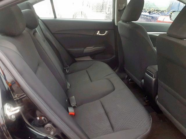 19XFB2F83FE214168 - 2015 HONDA CIVIC EX BLACK photo 6