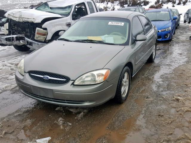 1FAFP56S31A273074 - 2001 FORD TAURUS SEL GRAY photo 2