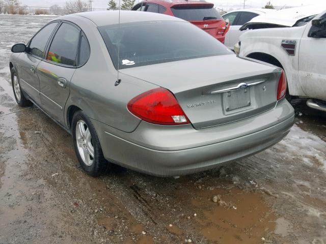 1FAFP56S31A273074 - 2001 FORD TAURUS SEL GRAY photo 3