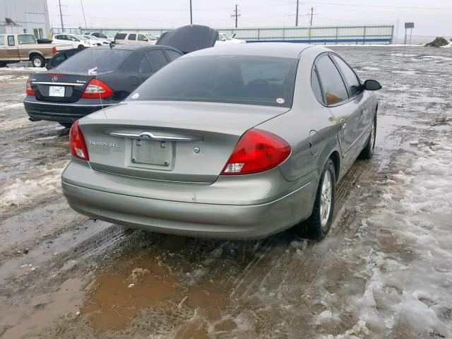 1FAFP56S31A273074 - 2001 FORD TAURUS SEL GRAY photo 4