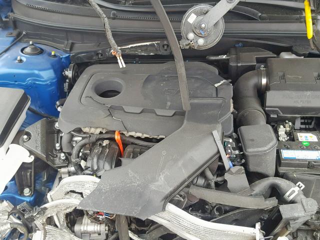 5NPE34AF3KH748609 - 2019 HYUNDAI SONATA SPO BLUE photo 7