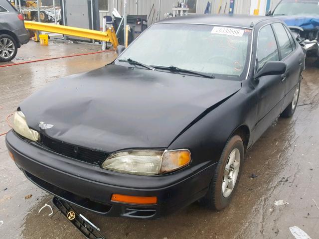 4T1BG12K4TU792624 - 1996 TOYOTA CAMRY DX BLACK photo 2