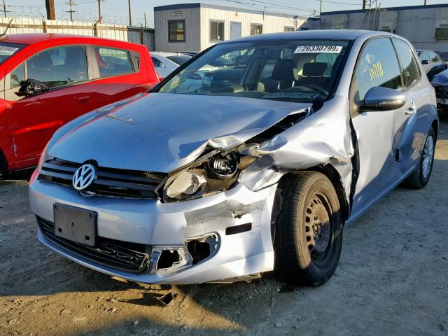 WVWBB7AJ8AW314061 - 2010 VOLKSWAGEN GOLF 蓝色 照片 2