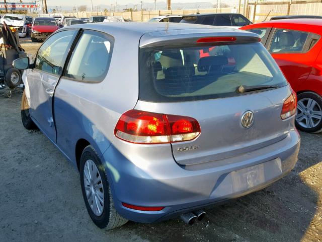 WVWBB7AJ8AW314061 - 2010 VOLKSWAGEN GOLF 蓝色 照片 3