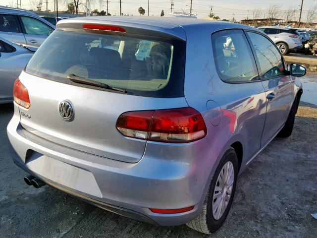 WVWBB7AJ8AW314061 - 2010 VOLKSWAGEN GOLF 蓝色 照片 4