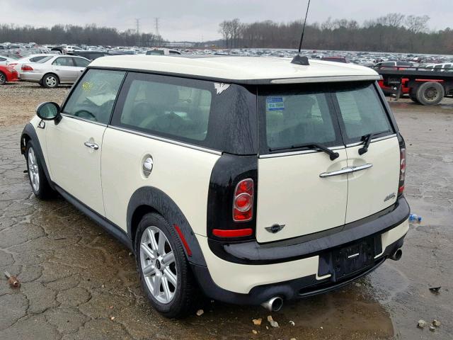 WMWZG3C51BTY36247 - 2011 MINI COOPER S C CREAM photo 3