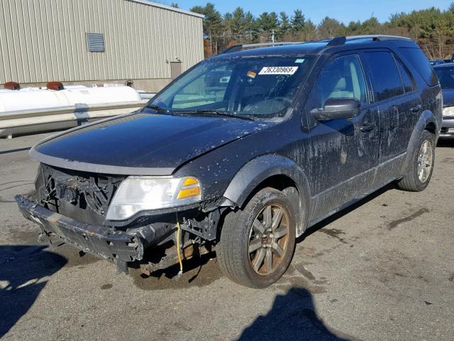 1FMDK02W08GA24438 - 2008 FORD TAURUS X S GRAY photo 2