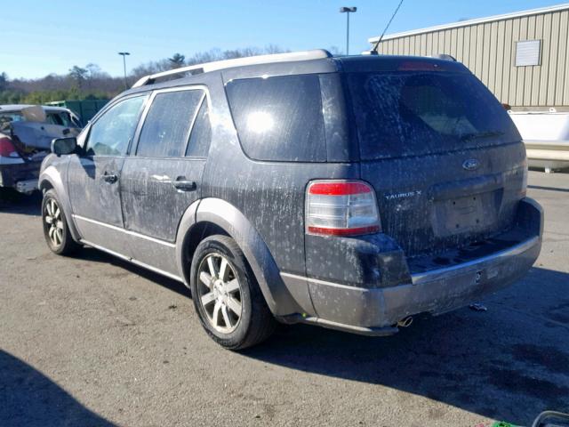 1FMDK02W08GA24438 - 2008 FORD TAURUS X S GRAY photo 3