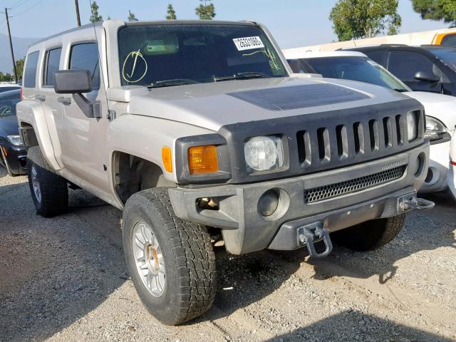 5GTDN13E578162419 - 2007 HUMMER H3 TAN photo 1