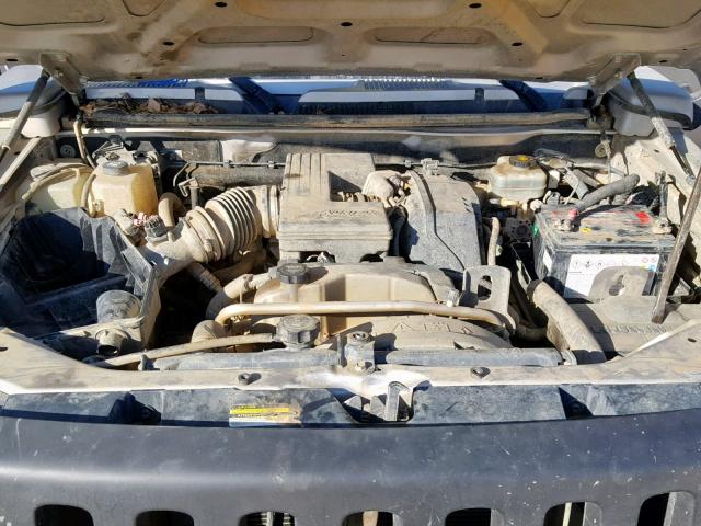 5GTDN13E578162419 - 2007 HUMMER H3 TAN photo 7