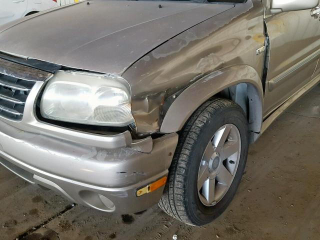 JS3TY92V434104511 - 2003 SUZUKI XL7 PLUS TAN photo 9