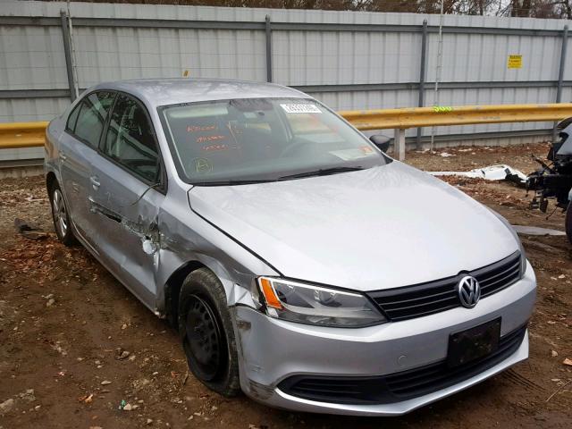 3VW2K7AJ5BM338638 - 2011 VOLKSWAGEN JETTA BASE SILVER photo 1