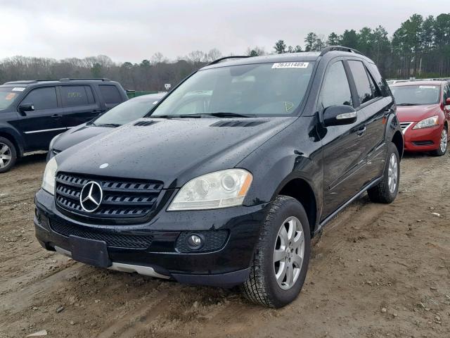 4JGBB86E16A141579 - 2006 MERCEDES-BENZ ML 350 BLACK photo 2