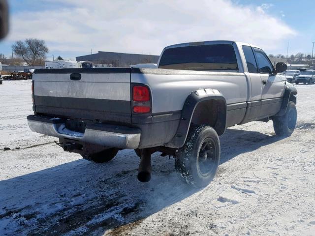 1B7KF23651J541740 - 2001 DODGE RAM 2500 TWO TONE photo 4