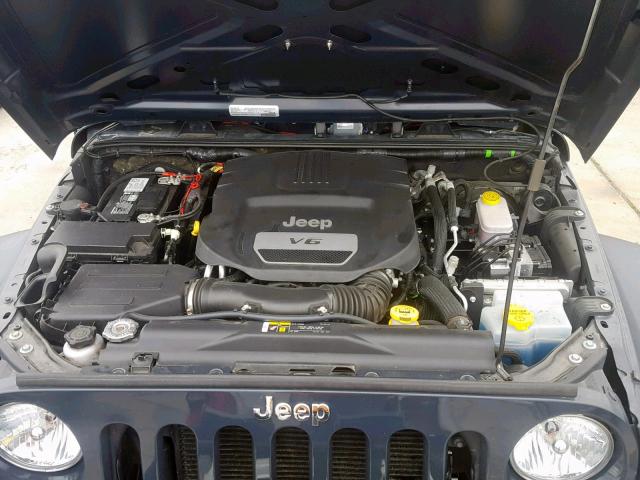 1C4AJWAG3HL540131 - 2017 JEEP WRANGLER S GRAY photo 7