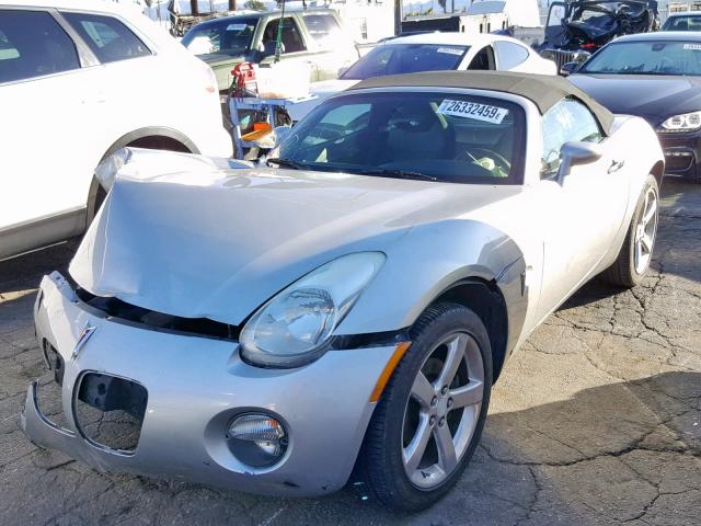 1G2MB35B47Y109097 - 2007 PONTIAC SOLSTICE SILVER photo 2