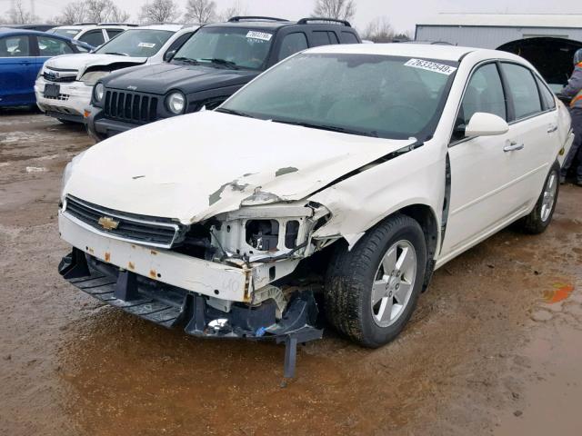 2G1WU583089191701 - 2008 CHEVROLET IMPALA LTZ WHITE photo 2