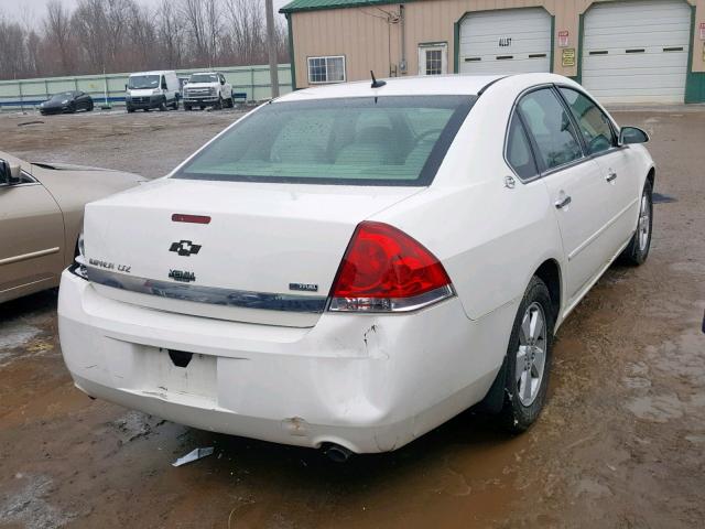 2G1WU583089191701 - 2008 CHEVROLET IMPALA LTZ WHITE photo 4