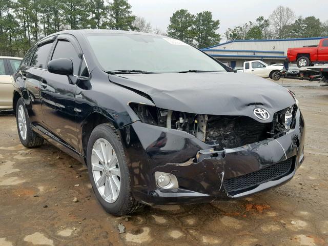 4T3ZA3BB9AU029403 - 2010 TOYOTA VENZA BASE BLACK photo 1