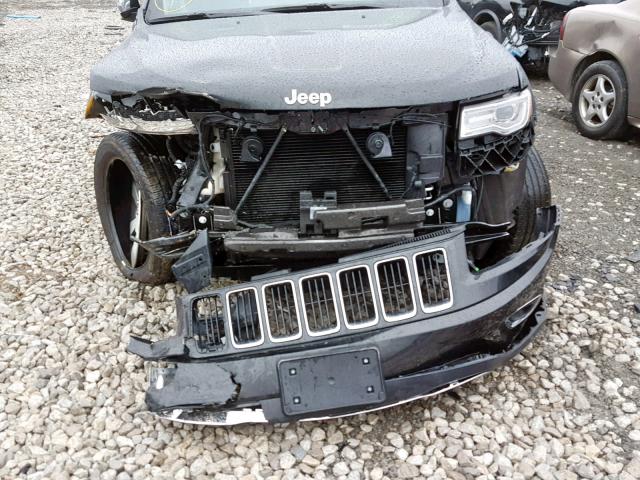 1C4RJFBG3FC768970 - 2015 JEEP GRAND CHER BLACK photo 9