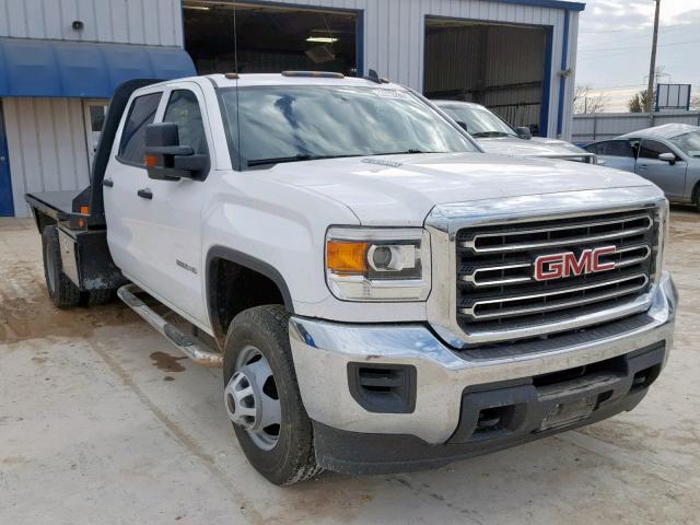 1GD421C88FF683022 - 2015 GMC SIERRA K35 WHITE photo 1